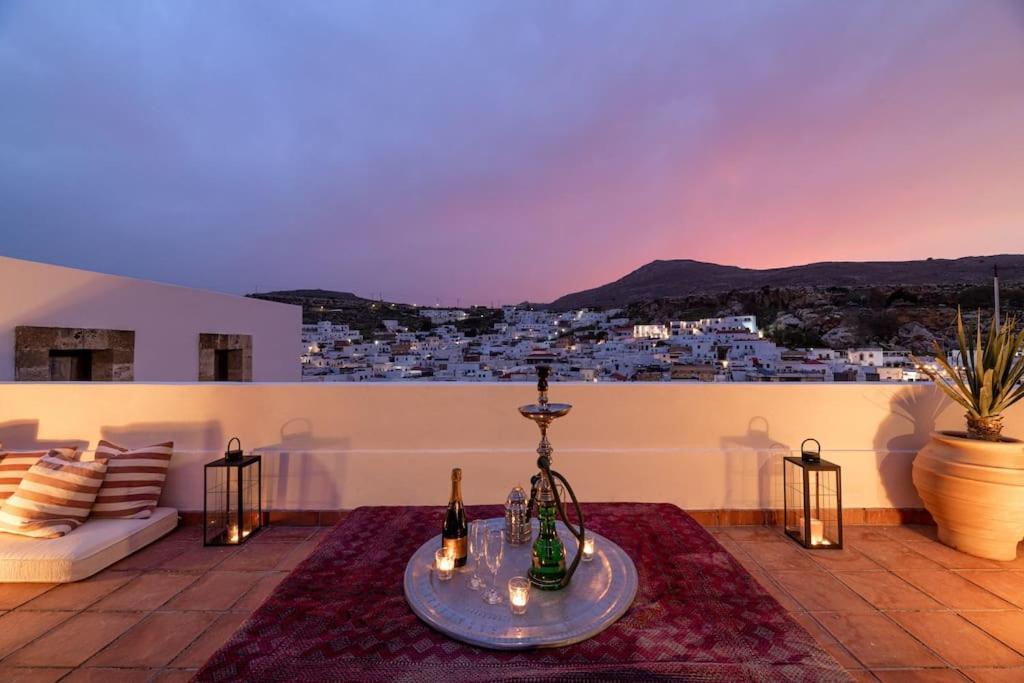 הוילה Acropolis Lindos House מראה חיצוני תמונה