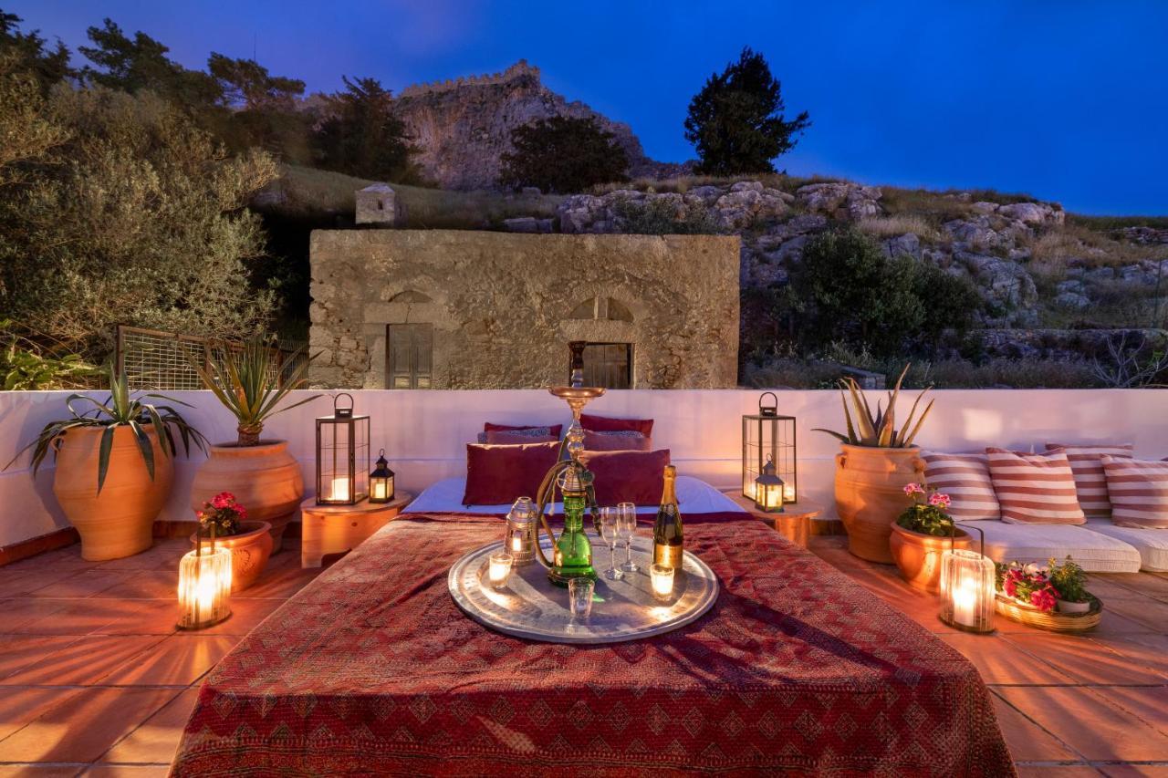 הוילה Acropolis Lindos House מראה חיצוני תמונה